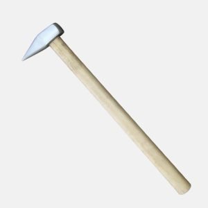 Plain Stamp Hammer with Wooden Handle